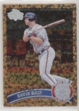 2011 Topps Update Cognac Diamond Anniversary David Ross #US34 4r2