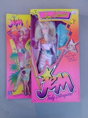 Vintage 1985 Hasbro Jem Truly Outrageous  Jem/Jerrica  #4000 *NRFB*