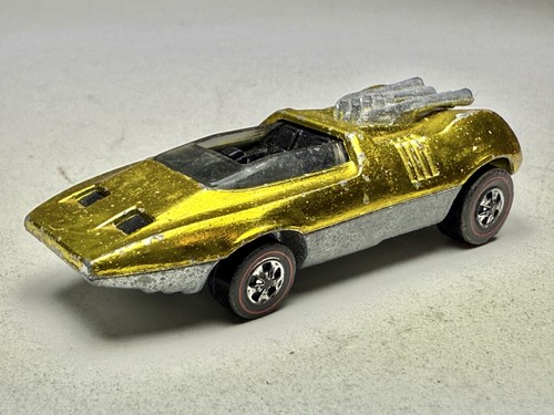 Vintage Hot Wheels Peeping Bomb 1969 Redline Diecast Car Mattel USA Original - Picture 12 of 12