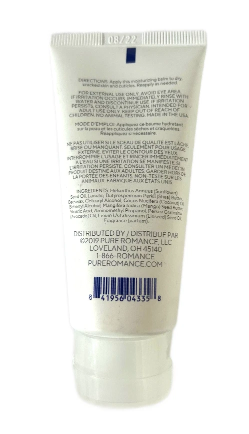 HēLi de Pure Romance. Bálsamo reparador hidratante. Foto 2 de 3