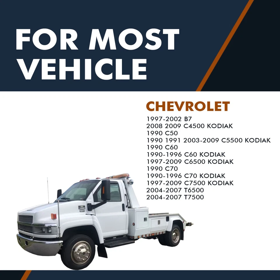 Par de 2 amortiguadores delanteros para Chevrolet C60 Kodiak 1990-1996 Foto 2 de 3