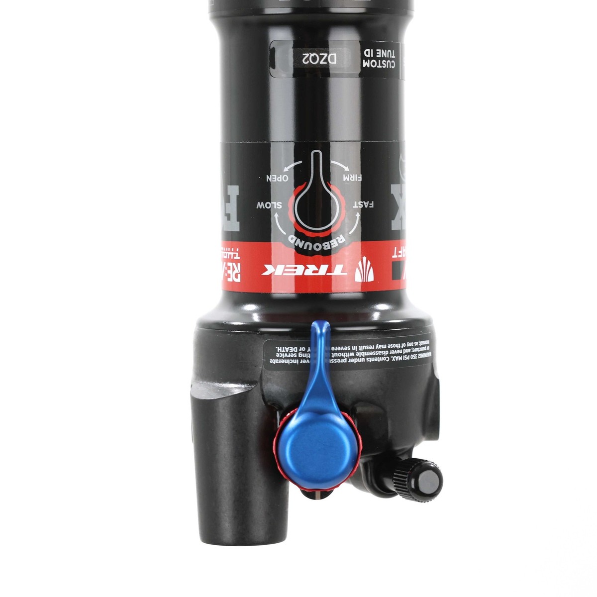 FOX Performance RE:aktiv Thru Shaft 210x55 Trunnion Trek Fuel EX