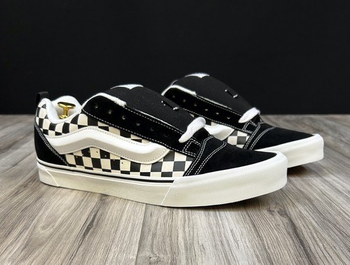 VANS Knu-Skool Checkereboard Black / True White, Men’s Size 12 - Brand New - Picture 6 of 10