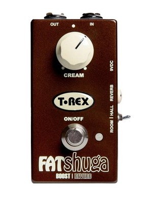T-Rex Fat Shuga Boost Reverb Guitar Effect Pedal