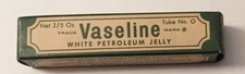 BOX ONLY Vintage Vaseline White Petroleum Jelly Tube 2/5 Oz BOX ONLY