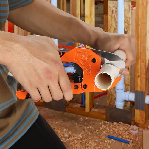 Professional PVC Ratchet Cutter - Cuts Up to 1-1/4" - Ideal for Every Craftsman - Picture 9 of 10