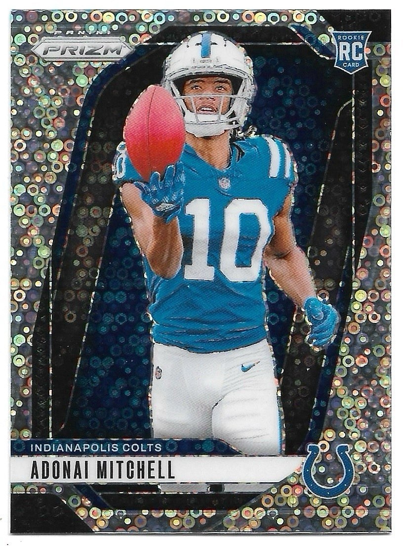 Adonai Mitchell 2024 Panini Prizm No Huddle Variation Rookie #2 Colts