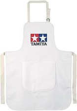 TAMIYA Original White Cotton Apron with Logo Pocket 66009 Plastic model Japan