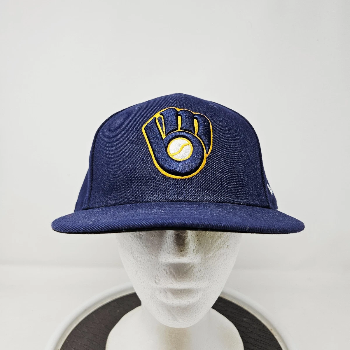 Milwaukee Brewers 7 5/8 Size MLB Fan Cap, Hats for sale | eBay Milwaukee Brewers 7 5/8 Size MLB Fan Cap, Hats for sale | eBay