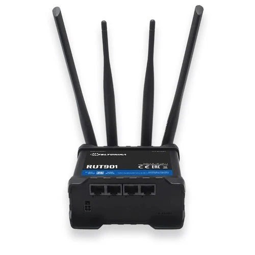 Teltonika RUT901 industrieller 4G LTE Mobilfunk-Router Dual SIM WLAN -40°C~75°C 