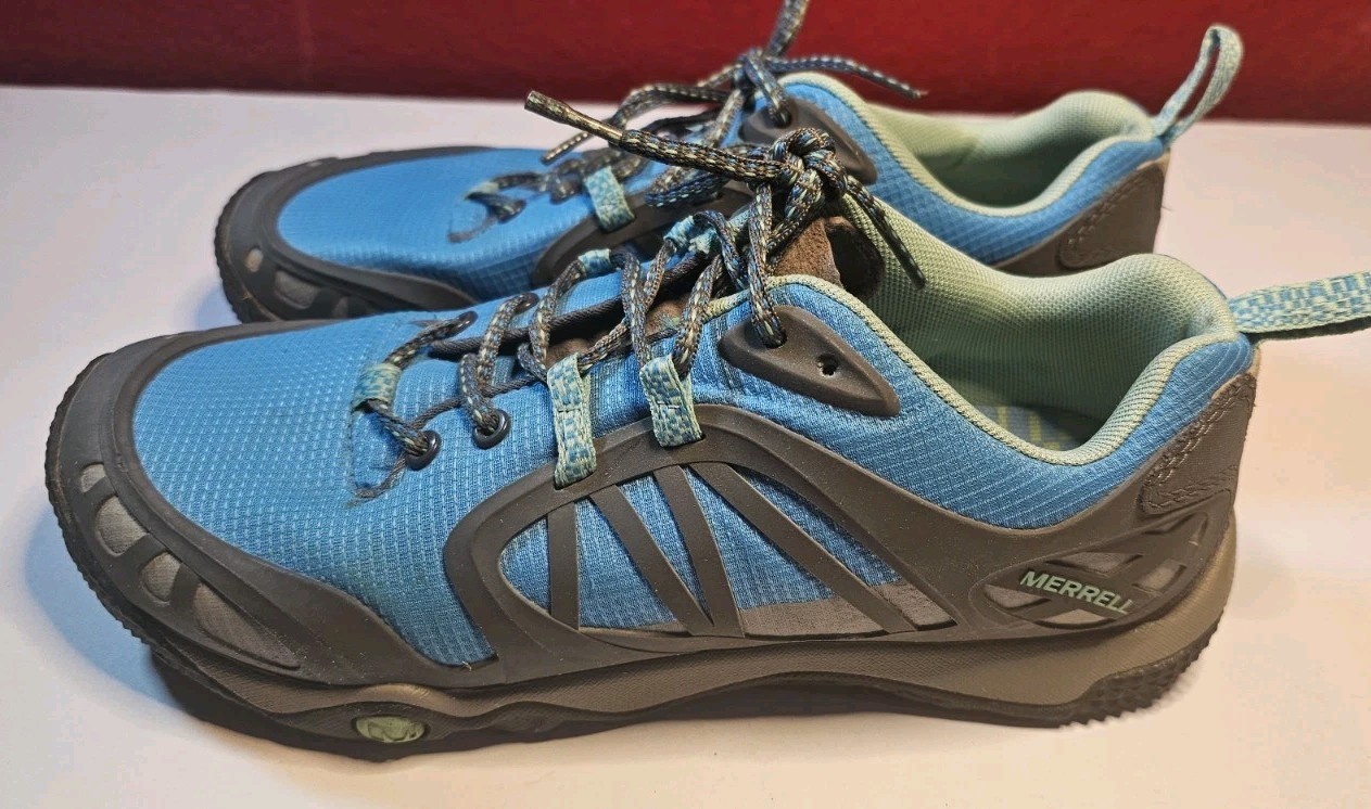 Scarpe da trekking Merrell Proterra Vim J57258 blu nero mare riva donna taglia 9