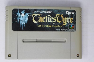 Tactics Ogre: Let Us Cling Together (JPN) Super Famicom (Region Locked)