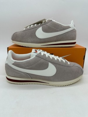 Nike Cortez men's size 12 Grey Sail Suede Running Athletic Shoes HF3142 001