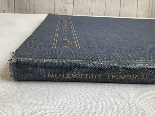 1941 ILLUSTRATED ATLAS OF SURGICAL OPERATIONS Elliott Cutler & Robert Zollinger - Bild 11 von 13