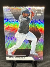 2021 Panini Mosaic Eloy Jimenez #193 Silver Prizm Chicago White Sox