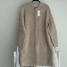 Vince Textured Soft Sculpted Car Coat Large B...