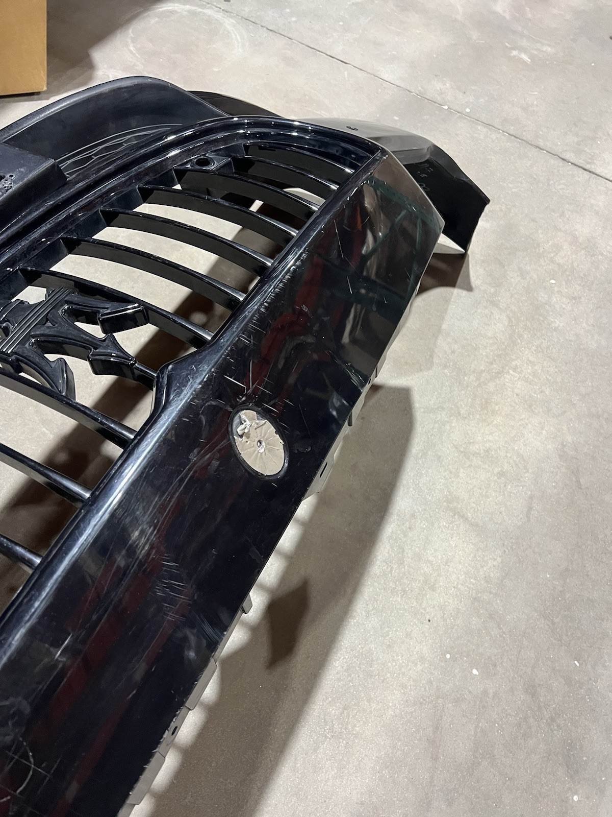 2014-2016 Maserati Quattroporte Front Bumper Cover With Upper Lower Grilles OEM