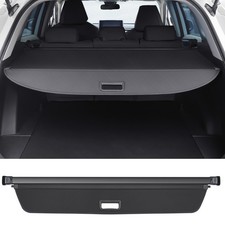 2018-2024 Volkswagen Tiguan Cargo Cover Retractable Trunk Shielding Shade Black