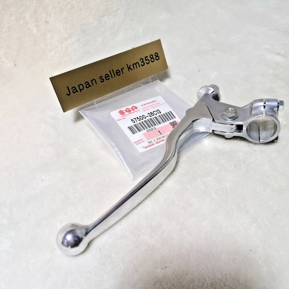 Conjunto de palanca de embrague genuino Suzuki 57500-28C13 RM85 RM125 RM250 1996-2023 OEM Foto 3 de 4