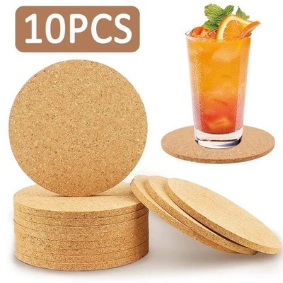 Non-slip Cork Coasters, Suitable For Teacups, Coffee Cups, And Beverage Cups-y