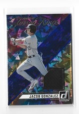 Jacob Gonzalez 2024 Donruss Prospect Jersey Kings Blue Ice