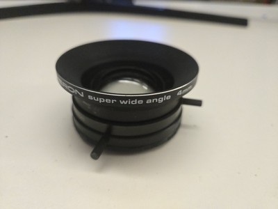 Bolex Aspheron Super Wide Angle 4mm  Lens  Cross 55mm