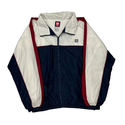 Wilson Windbreaker - XL Navy Nylon - Picture 1 of 8