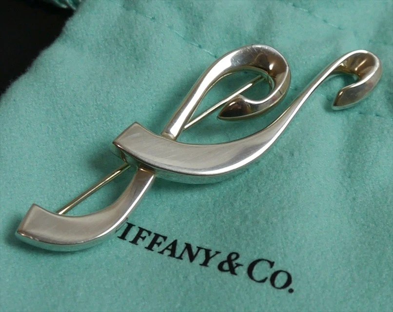 Autentica spilla Tiffany & Co. spartito musicale in argento sterling #4635 - Immagine 4 di 4