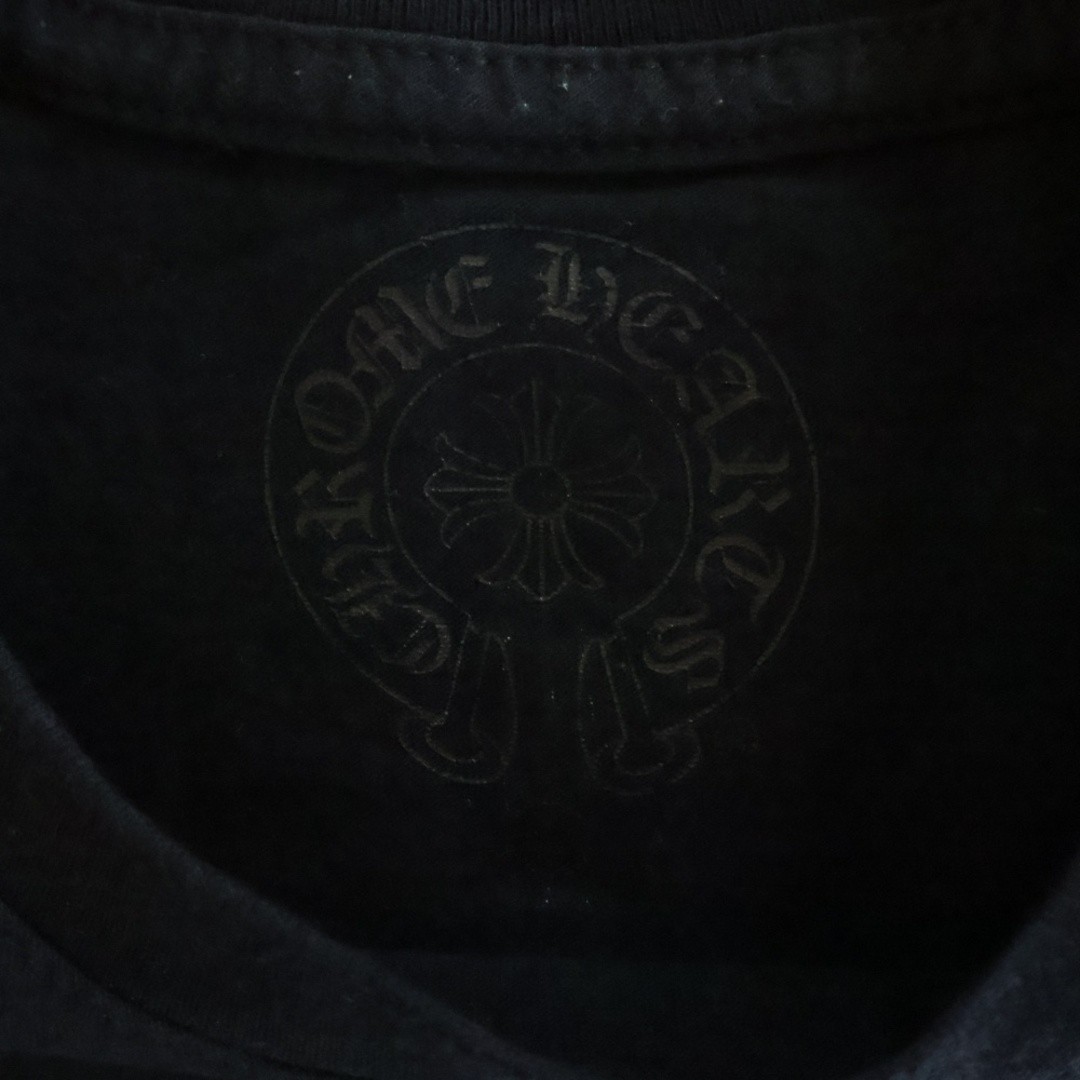 CHROME HEARTS Back Pattern Print Horseshoe Crew Neck Short Sleeve T-shirt Used b thumbnail 7