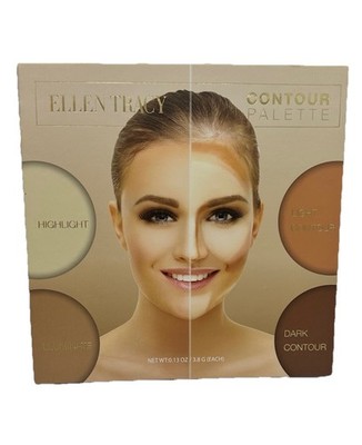 New Ellen Tracy Contour  Palette - Highlight, Illuminate, Light & Dark Contour 