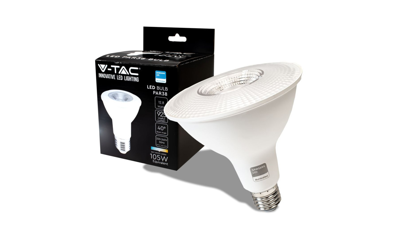 Светодиодная лампа arwka LED 128Вт E27 PAR38 4000K 925lm для SAMSUNG 40st 21151 5990₽