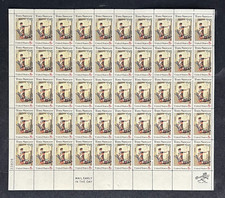 US 1470 Mint Sheet (MNH) Folklore Tom Sawyer 8-Cent 1972 P#33828 ZAYIX