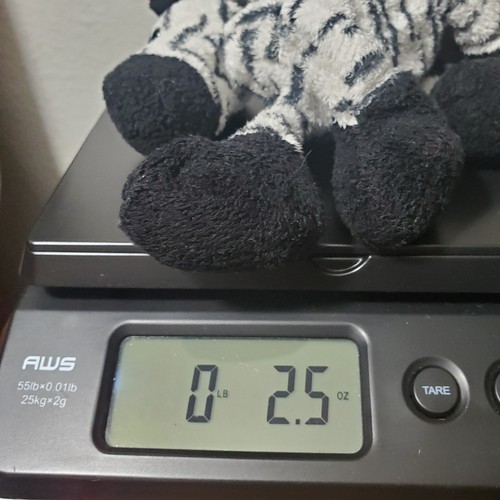 GUND ZEEK THE ZEBRA 6" Bean Bag Floppy Mini Stuffed Animal Toy - Picture 7 of 7
