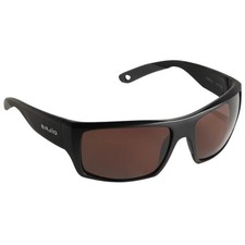 Bajio Nato Sunglasses, Black Matte Frame, Copper Polycarbonate Lens