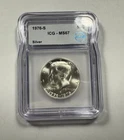 1976 S 40% Silver Kennedy Half Dollar Certified MS 67 by ICG NICE!!