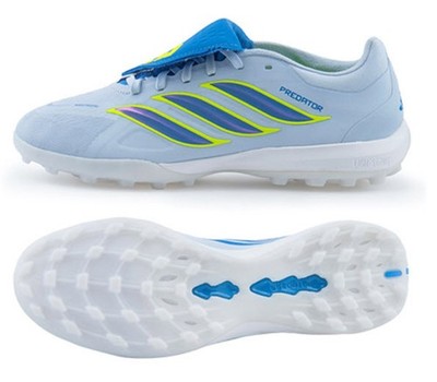 Adidas Herren Predator Pro FT TF Stollen Himmelblau Futsal Fußball Soccer...