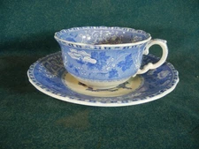 Copeland Spode Blue Camilla Cup and Saucer Set(s)