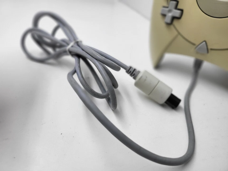 Controlador oficial Sega Dreamcast amarillo HKT-7700 USADO OEM PROBADO #G51 Foto 4 de 4