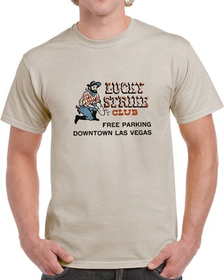 Vintage Lucky Strike Club Las Vegas T Shirt