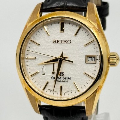 SEIKO GRAND SEIKO Spring Drive 9R15-0AC0 Master Shop Limited SBGA090 White AT Me