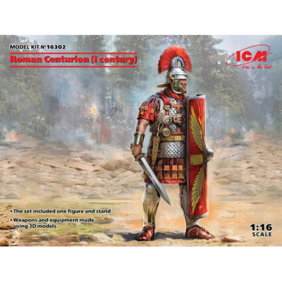 ROMAN CENTURION (1 CENTURY) KIT 1:16 Icm Kit Figure Militari -D- Neues Modell