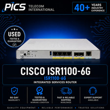 CISCO ISR1100-6G INTEGRATED SERVICES ROUTER - no power