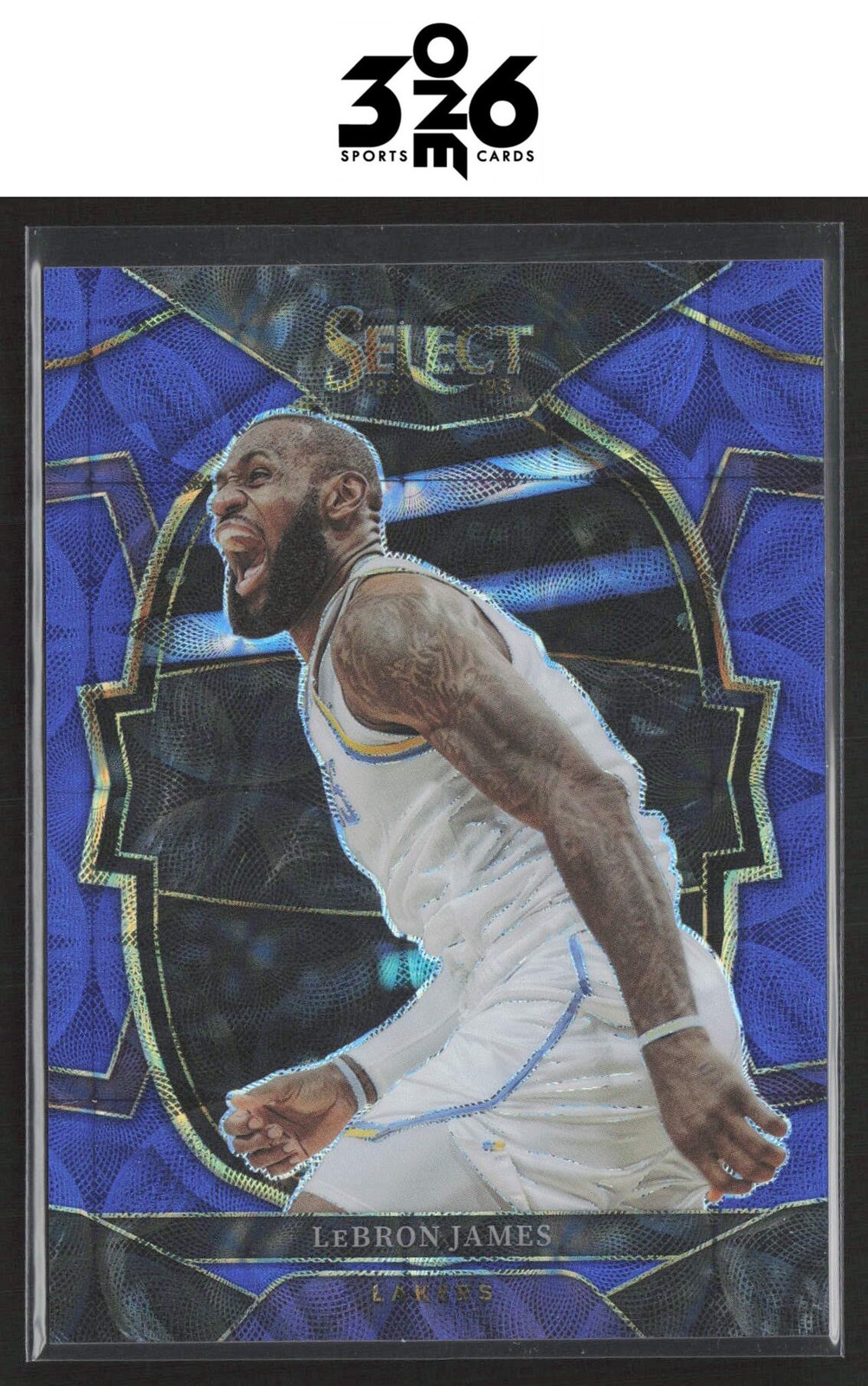 LeBron James 2022-23 Panini Select Blue Scope Prizms #26 #/249