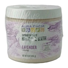 Aura Cacia Aromatherapy Mineral Bath - Lavender Scent - 16 oz