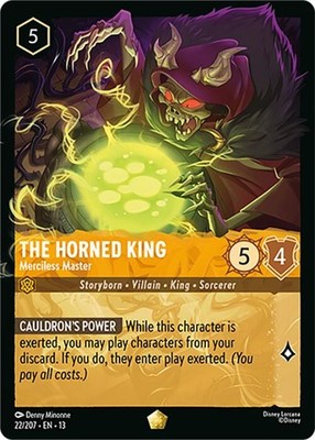 The Horned King Lorcana | eBay