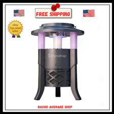 Dynatrap Solar Outdoor Bug Trap 1/4 Acre, Up To 9 Hours of Cordless Operation