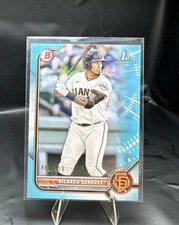 2022 Bowman 1st Ricardo Genoves Sky Blue /499
