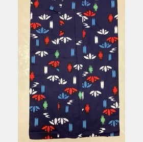 Yukata Retro Color Floral Pattern Cotton Cute Summer Wear