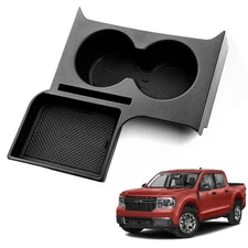 For 2022-2025 Ford Maverick Center Console Armrest Cup Holder Storage Box Tray