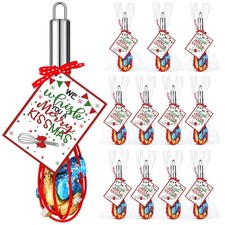 12 Sets Christmas Neighbor Gifts Christmas Whisk Baking Cooking Supplies Incl...